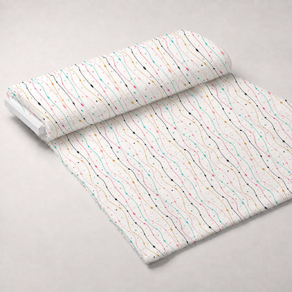 Memphis Confetti Pattern 14 Minky Fabric
