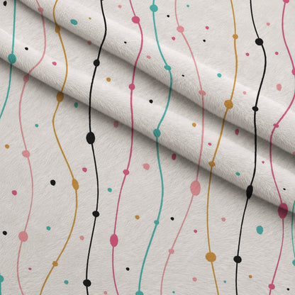 Memphis Confetti Pattern 14 Minky Fabric