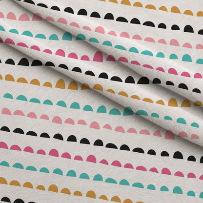 Memphis Confetti Pattern 5 Minky Fabric