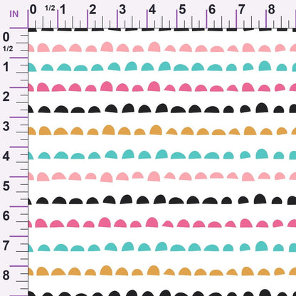 Memphis Confetti Pattern 5 Minky Fabric
