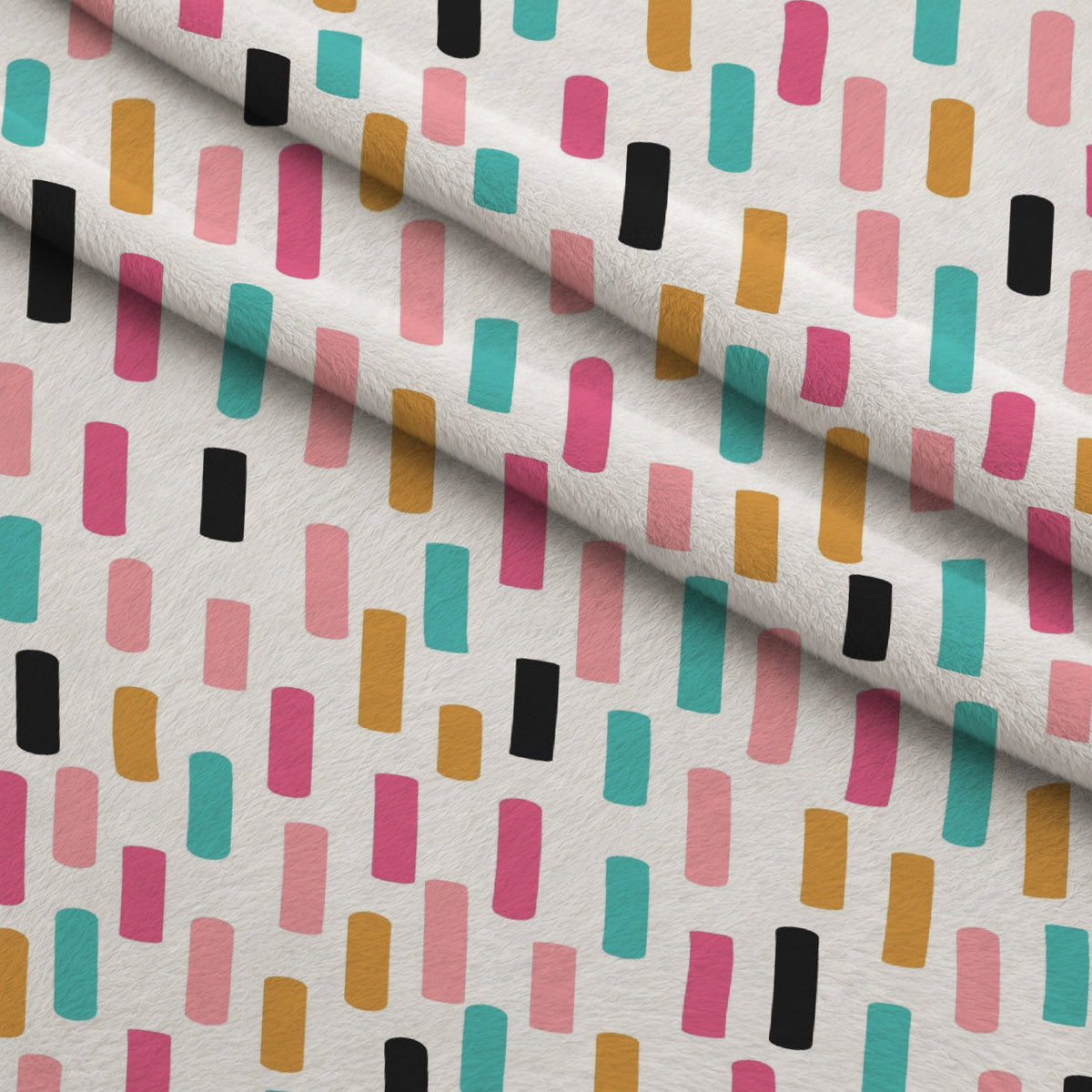 Memphis Confetti Pattern 6 Minky Fabric