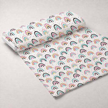 Memphis Confetti Pattern 8 Minky Fabric