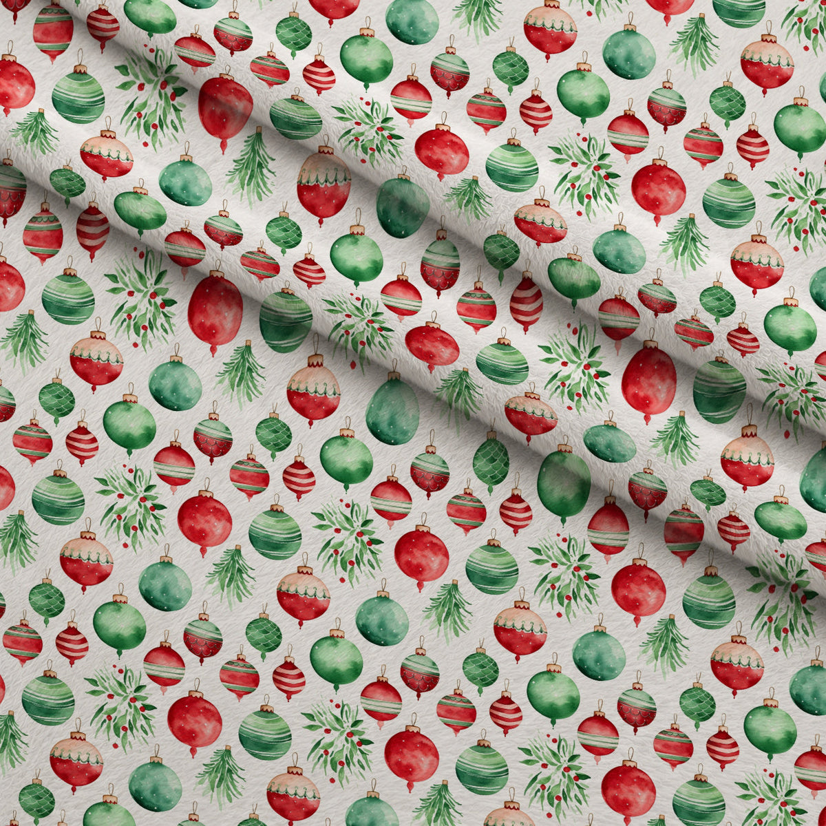 Merry Trimmings Pattern 1 Minky Fabric