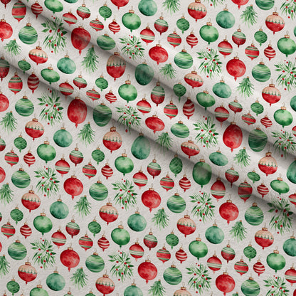 Merry Trimmings Pattern 1 Minky Fabric