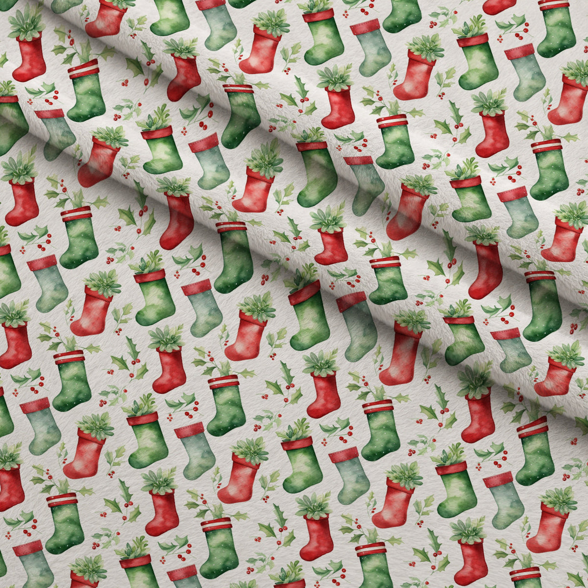 Merry Trimmings Pattern 10 Minky Fabric
