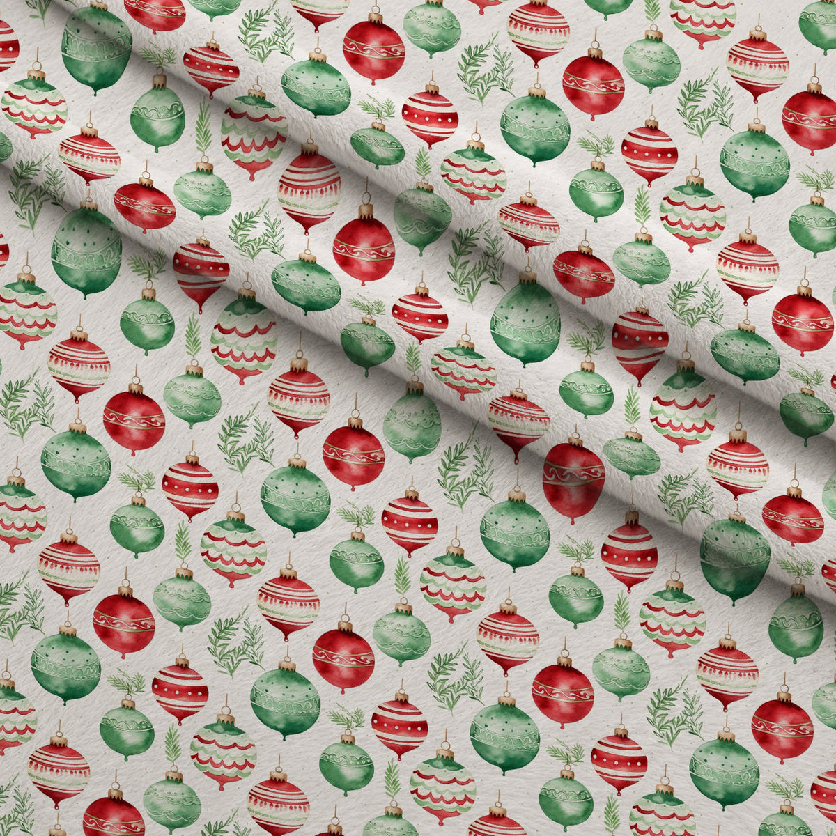 Merry Trimmings Pattern 3 Minky Fabric