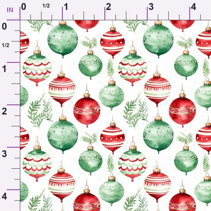 Merry Trimmings Pattern 3 Minky Fabric