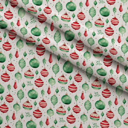 Merry Trimmings Pattern 4 Minky Fabric