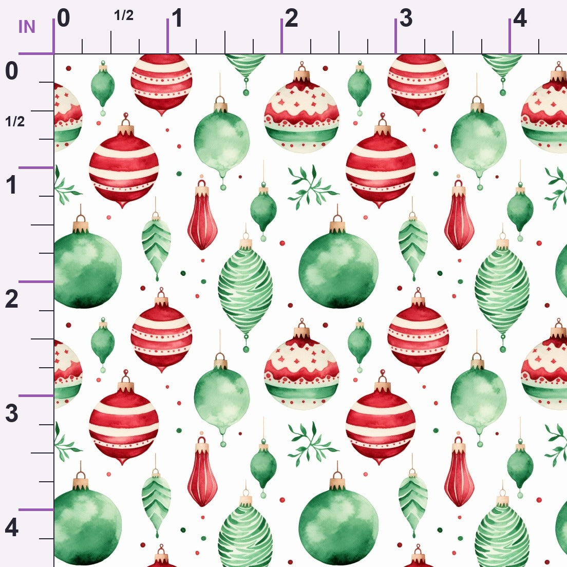 Merry Trimmings Pattern 4 Minky Fabric