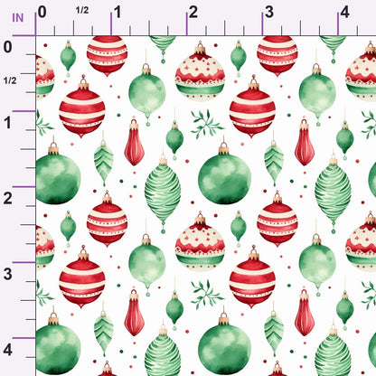 Merry Trimmings Pattern 4 Minky Fabric