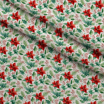 Merry Trimmings Pattern 5 Minky Fabric
