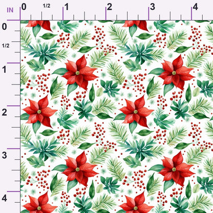 Merry Trimmings Pattern 5 Minky Fabric