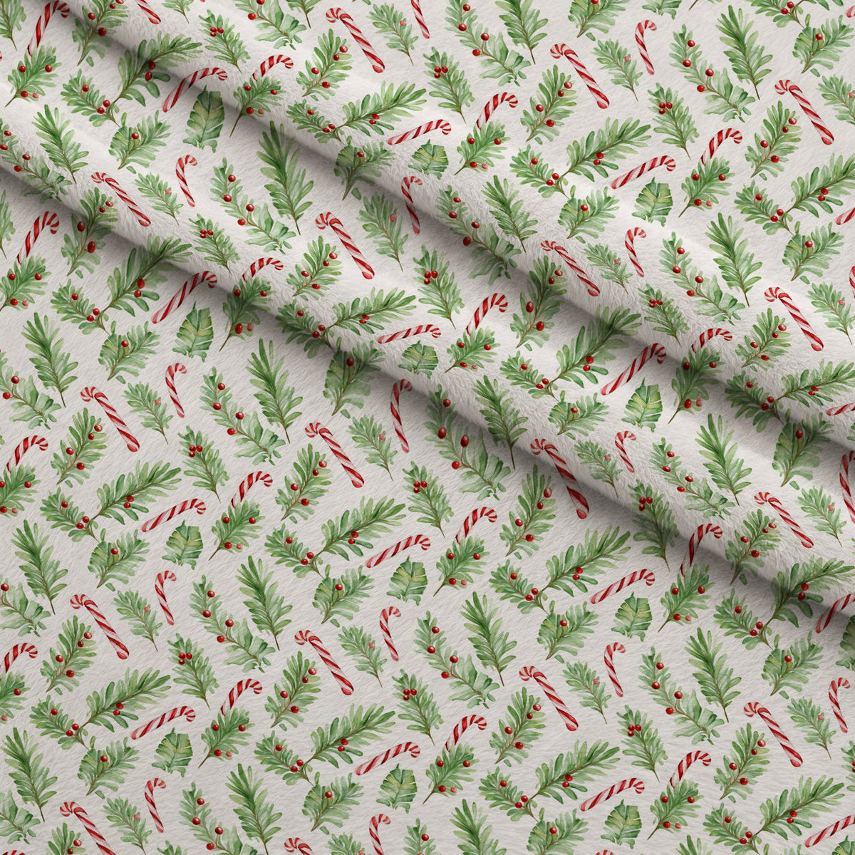 Merry Trimmings Pattern 6 Minky Fabric
