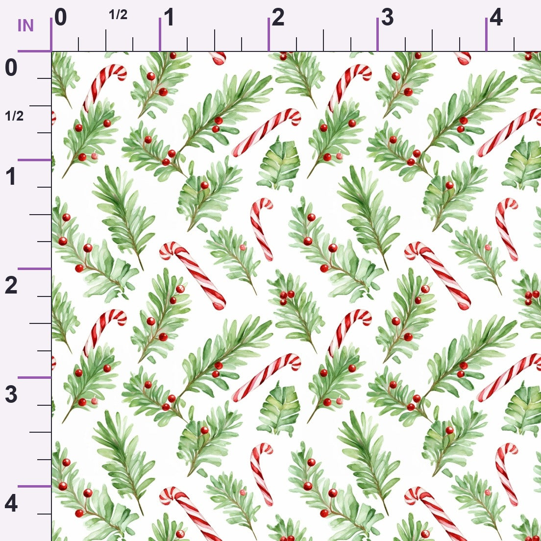 Merry Trimmings Pattern 6 Minky Fabric