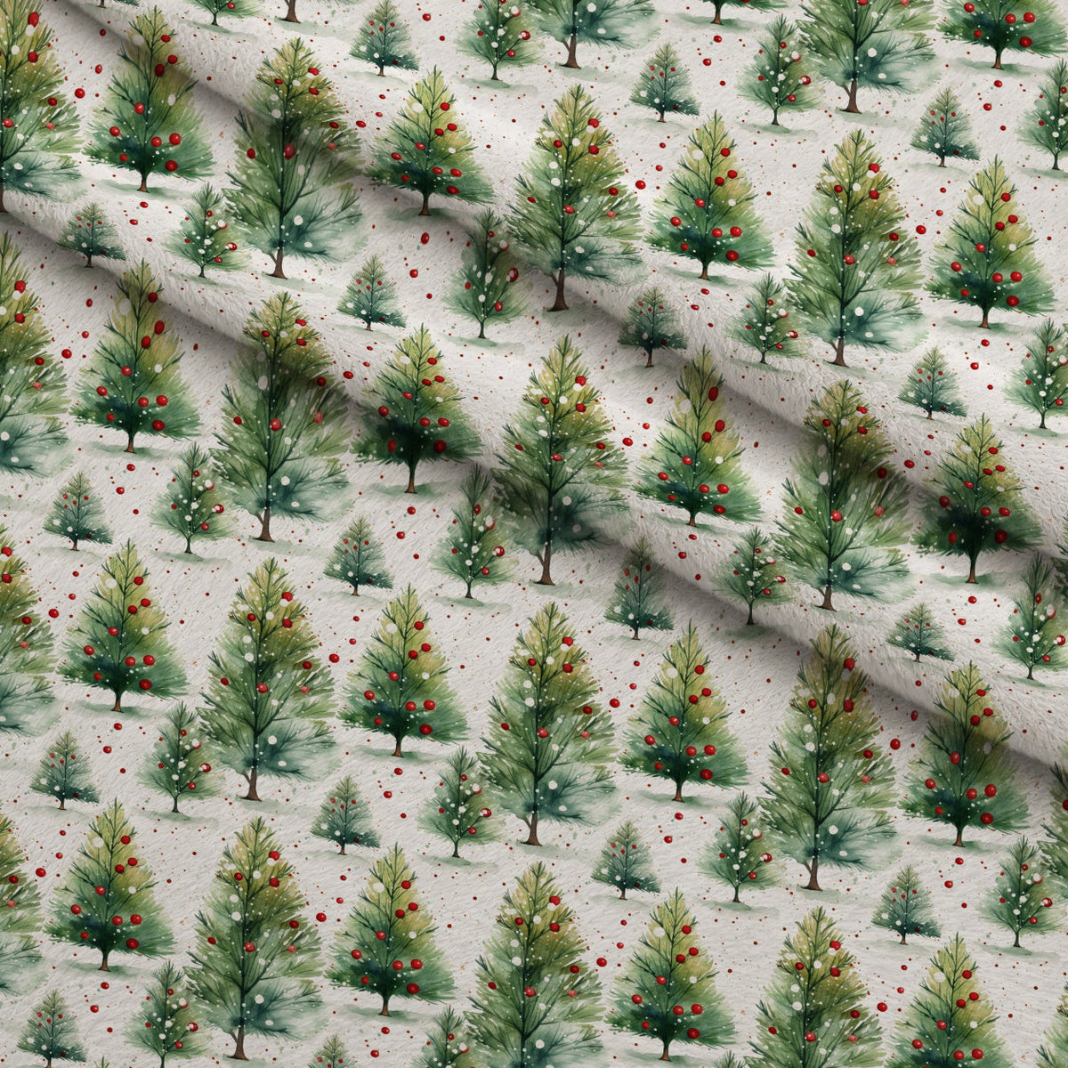 Merry Trimmings Pattern 8 Minky Fabric