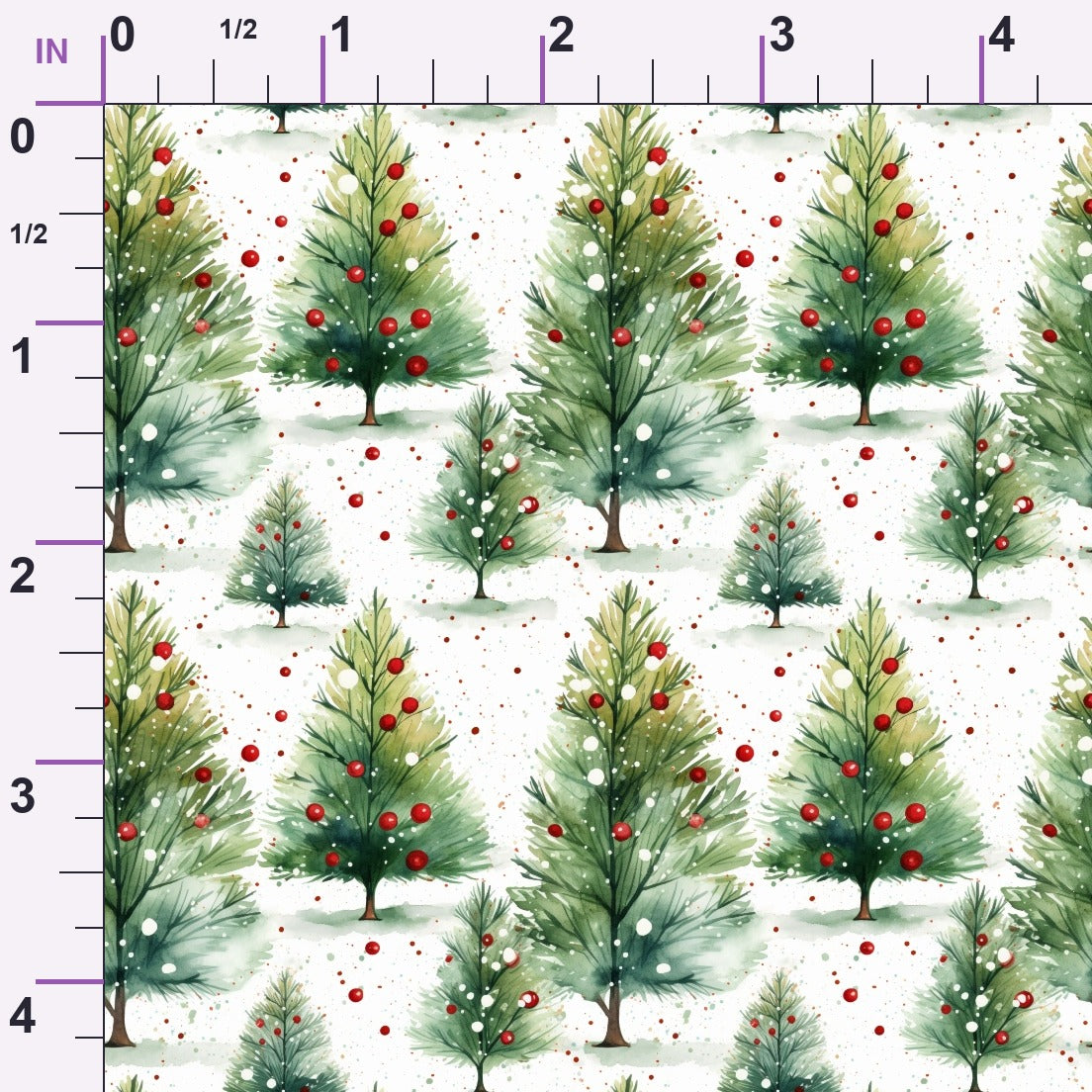 Merry Trimmings Pattern 8 Minky Fabric