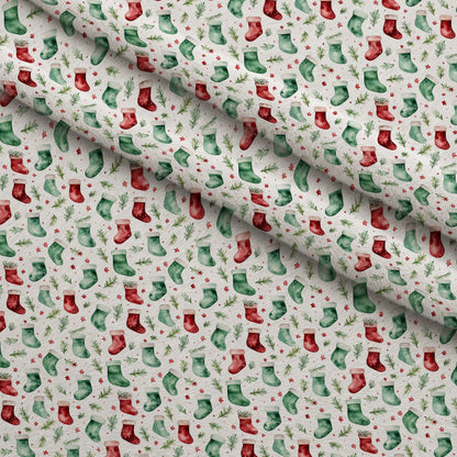 Merry Trimmings Pattern 9 Minky Fabric