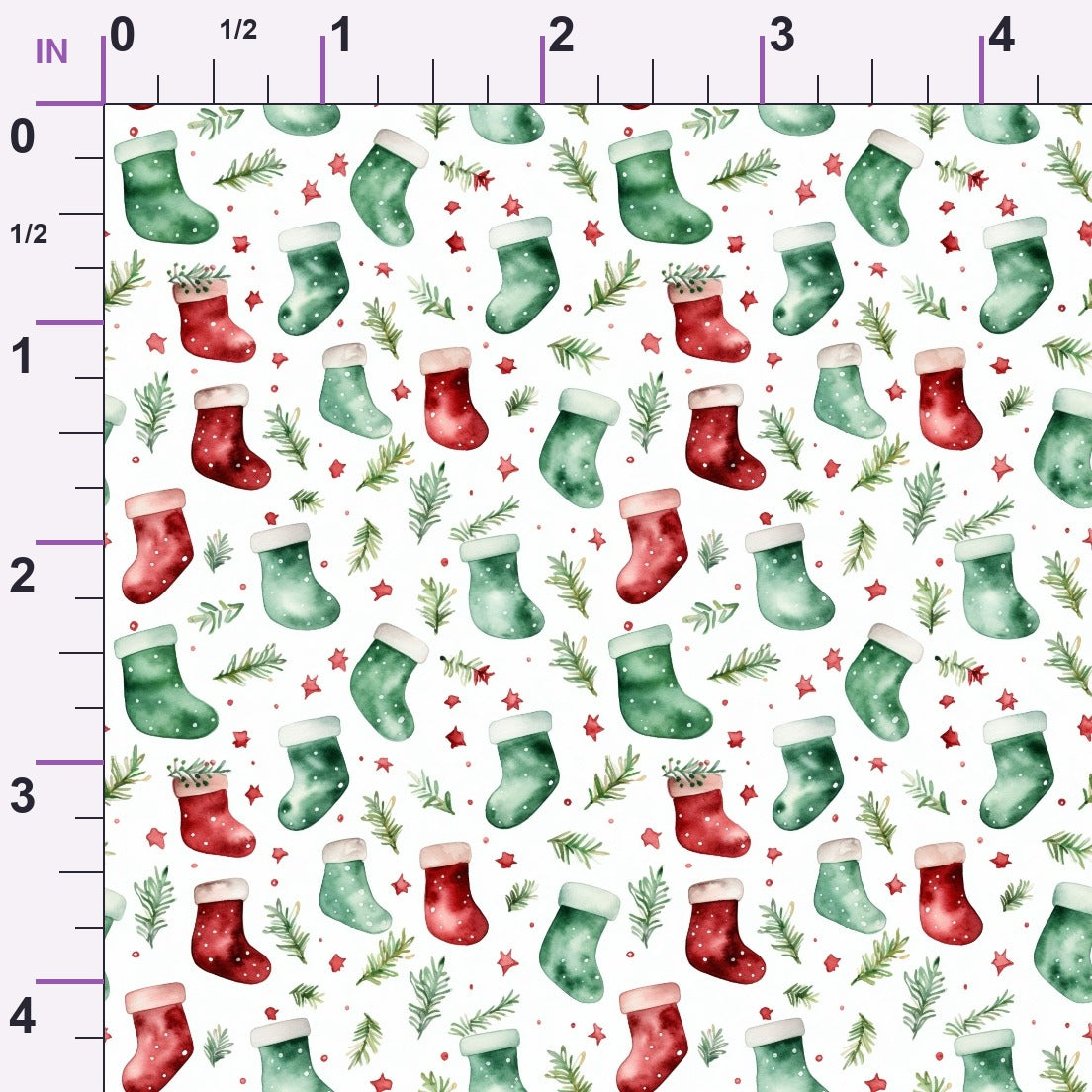 Merry Trimmings Pattern 9 Minky Fabric