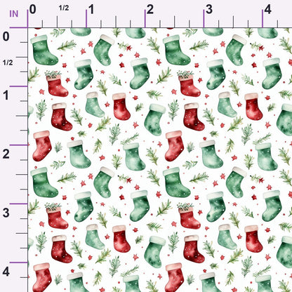 Merry Trimmings Pattern 9 Minky Fabric
