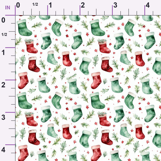 Merry Trimmings Pattern 9 Minky Fabric
