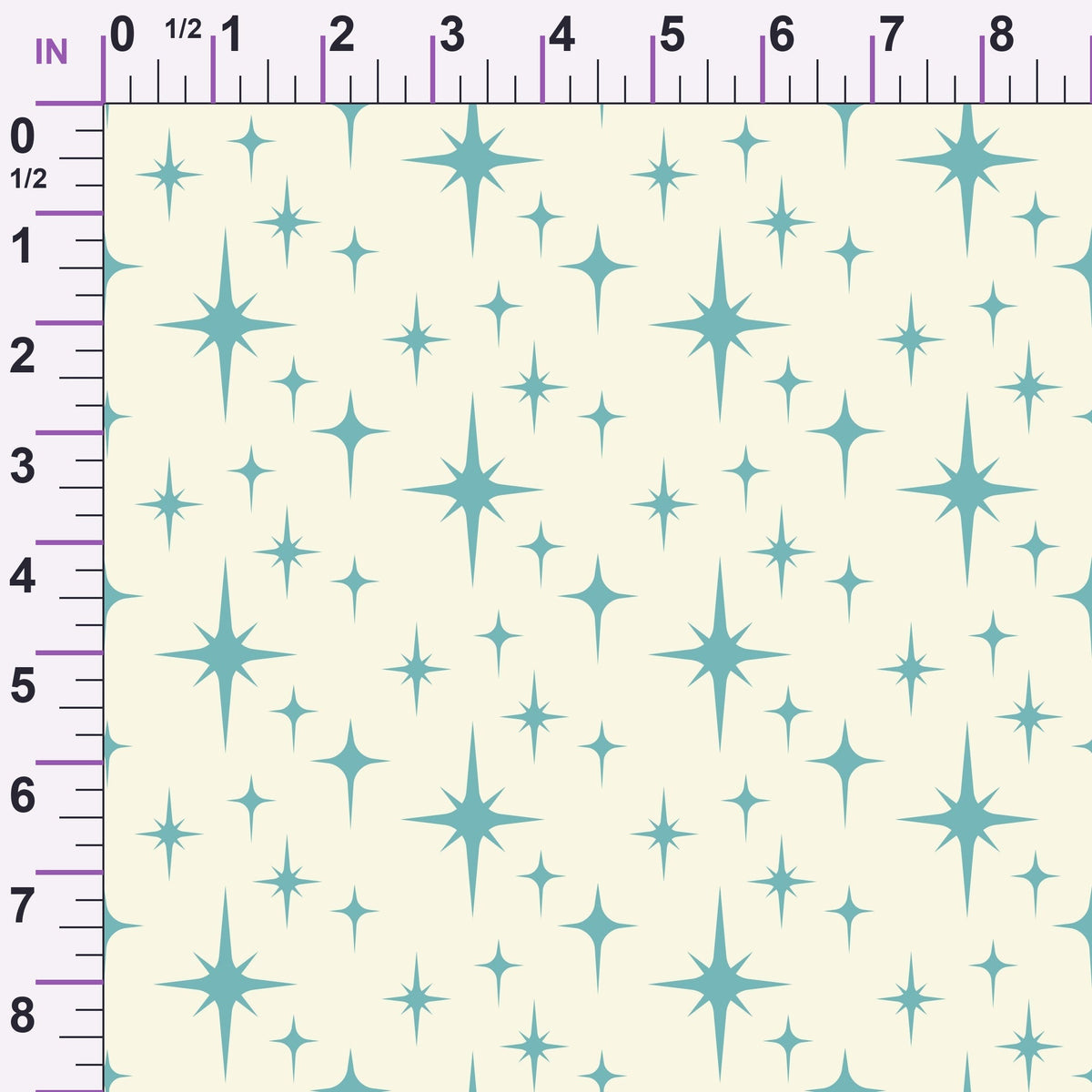 Midcentury Sparkle Pattern 1 Minky Fabric