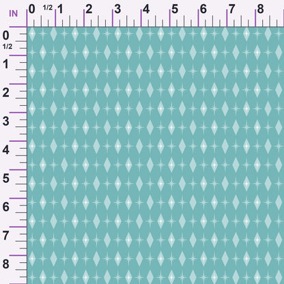 Midcentury Sparkle Pattern 11 Minky Fabric