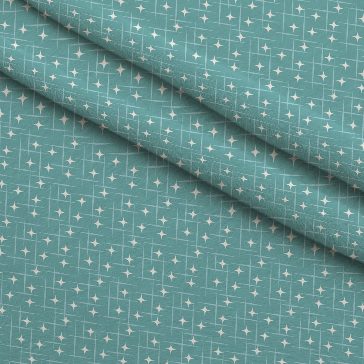 Midcentury Sparkle Pattern 12 Minky Fabric