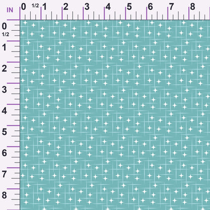 Midcentury Sparkle Pattern 12 Minky Fabric