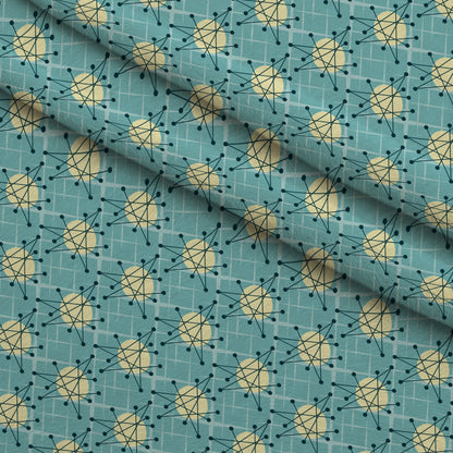 Midcentury Sparkle Pattern 3 Minky Fabric