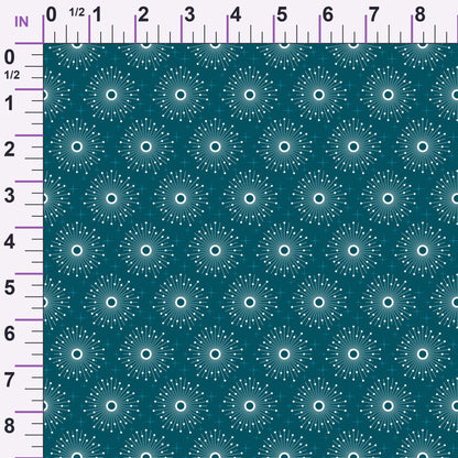 Midcentury Sparkle Pattern 5 Minky Fabric