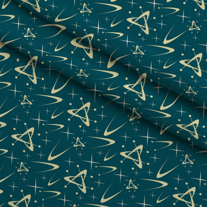 Midcentury Sparkle Pattern 6 Minky Fabric