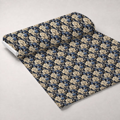 Midnight Bloom Pattern 11 Minky Fabric