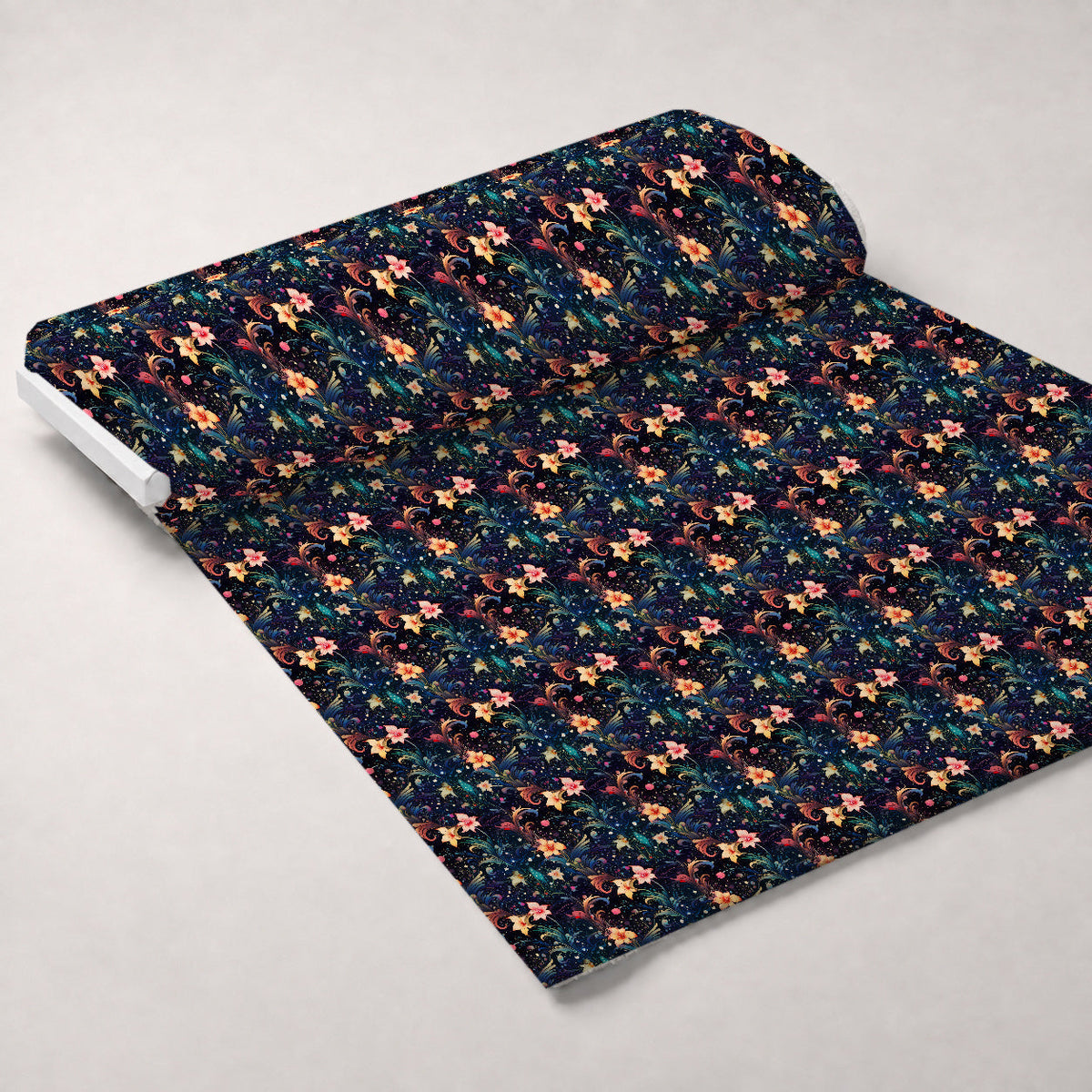 Midnight Blooms Pattern 2 Minky Fabric