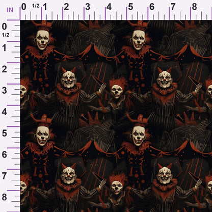 Midnight Carnival Pattern 1 Minky Fabric