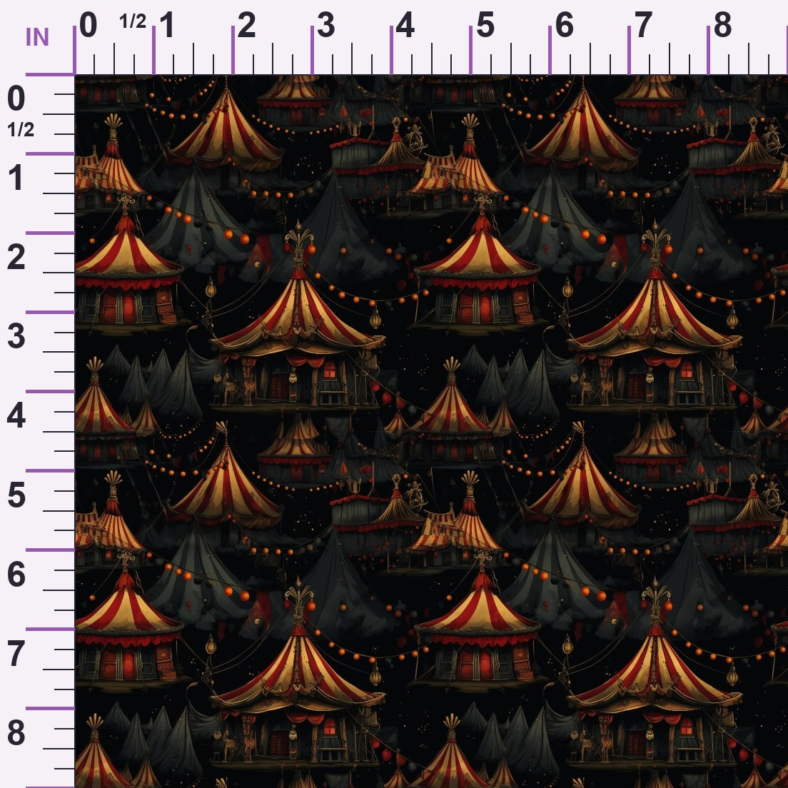 Midnight Carnival Pattern 10 Minky Fabric