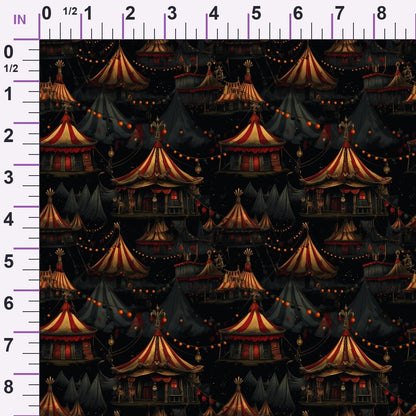 Midnight Carnival Pattern 10 Minky Fabric