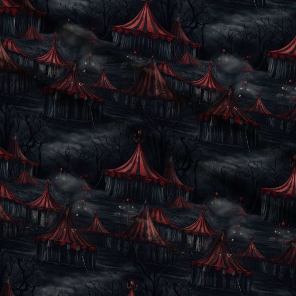 Midnight Carnival Pattern 3 Minky Fabric
