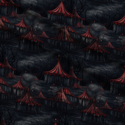 Midnight Carnival Pattern 3 Minky Fabric