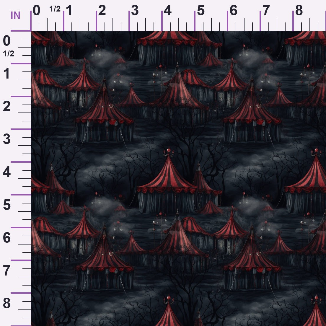 Midnight Carnival Pattern 3 Minky Fabric