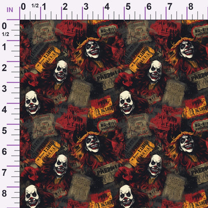 Midnight Carnival Pattern 4 Minky Fabric