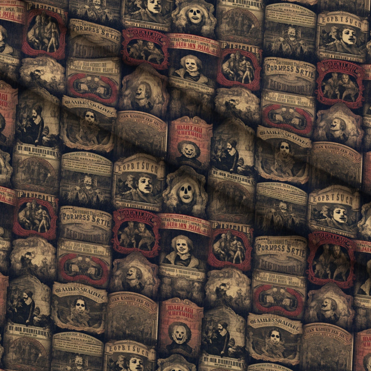 Midnight Carnival Pattern 5 Minky Fabric