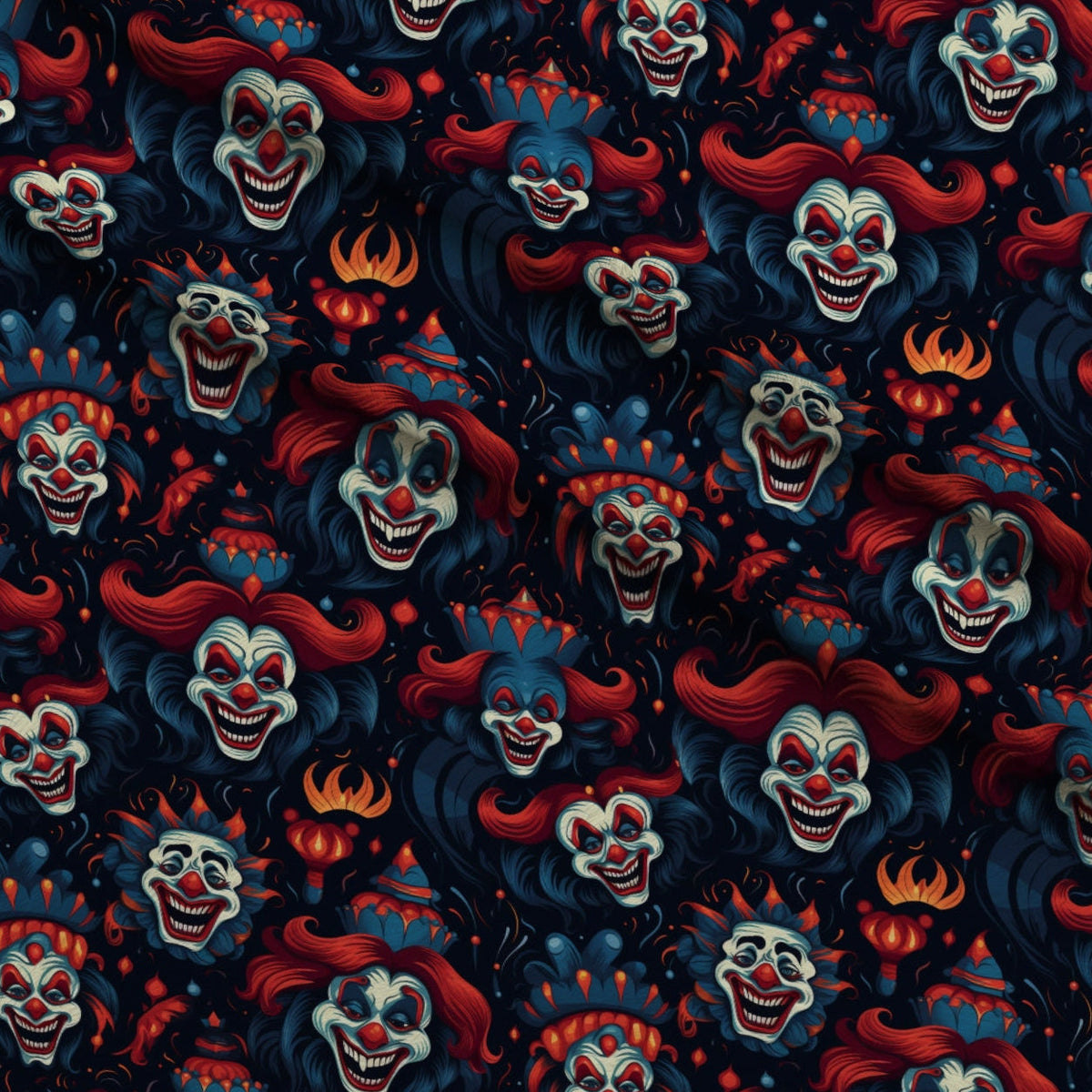 Midnight Carnival Pattern 6 Minky Fabric