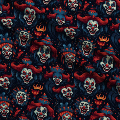 Midnight Carnival Pattern 6 Minky Fabric
