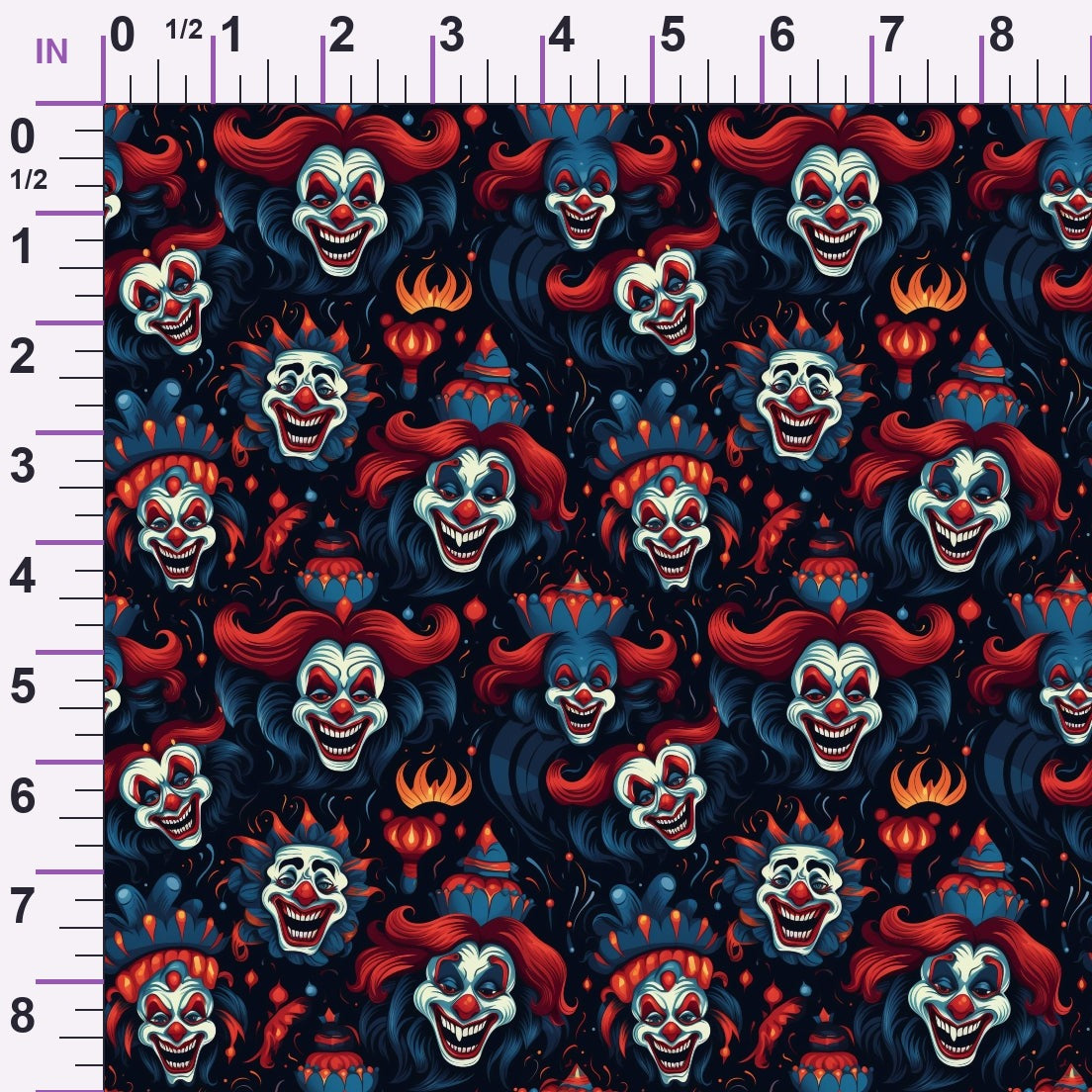 Midnight Carnival Pattern 6 Minky Fabric