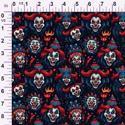 Midnight Carnival Pattern 6 Minky Fabric