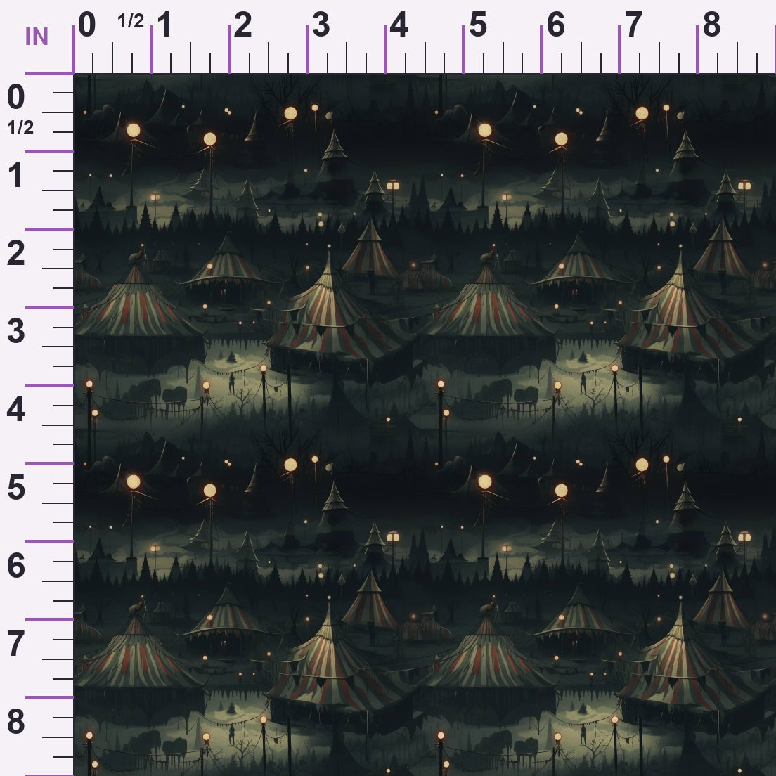 Midnight Carnival Pattern 9 Minky Fabric