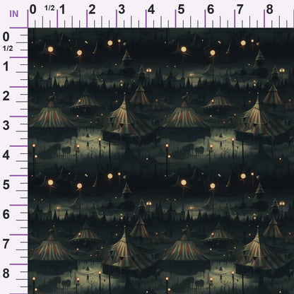 Midnight Carnival Pattern 9 Minky Fabric