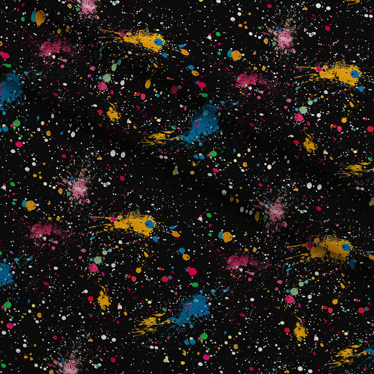 Midnight Confetti Pattern 11 Minky Fabric