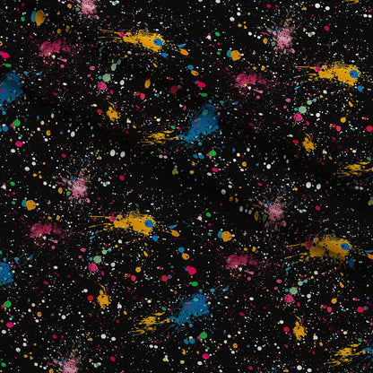 Midnight Confetti Pattern 11 Minky Fabric