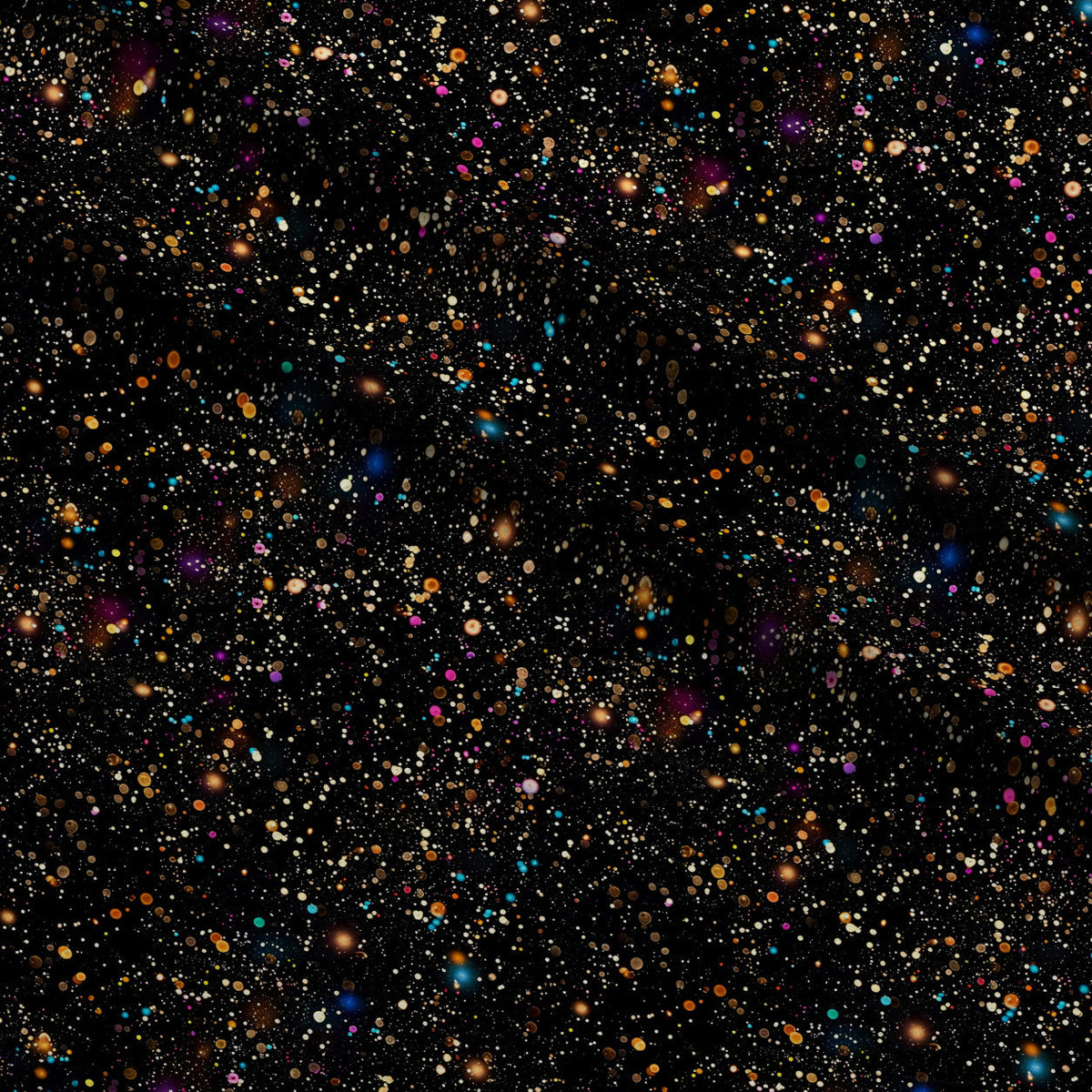 Midnight Confetti Pattern 12 Minky Fabric